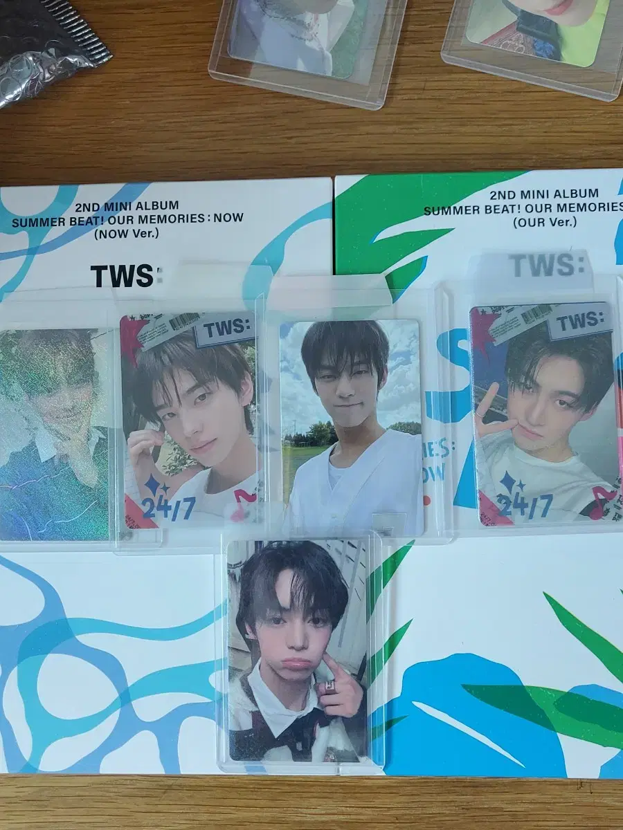 I sell the Tours photocard (pictured) and Summerbeat album set + lamplight unsealed album bulk 