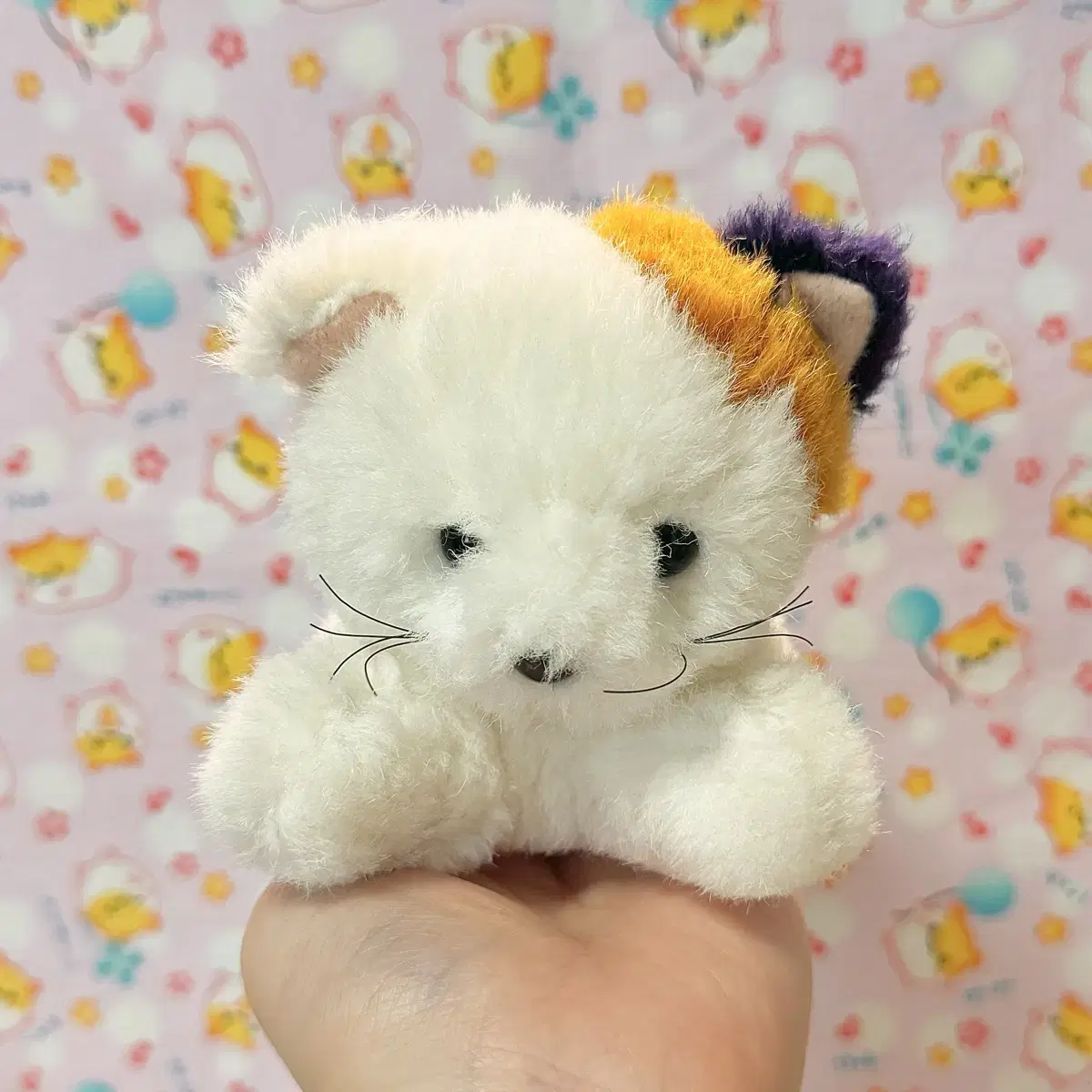 고전 삼색고양이 삼냥이 빈티지 인형