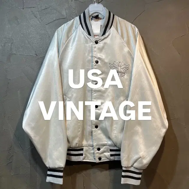 [L] USA VINTAGE 빈티지 올드스쿨 자켓