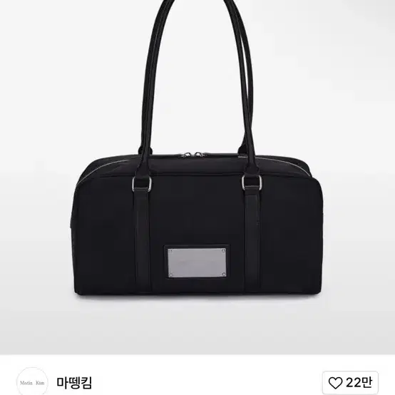 마뗑킴 SPORTY TOTE BAG IN BLACK