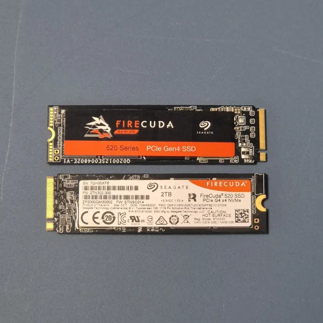 시게이트 파이어쿠다 520 NVME 2TB 2테라 판매합니다.