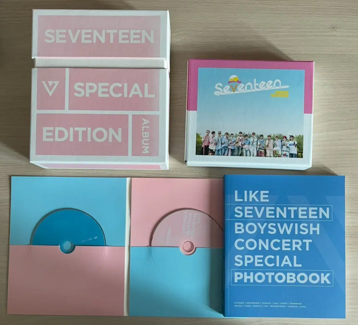 세븐틴 리패키지 스페셜 에디션 dvd seventeen svt 양도