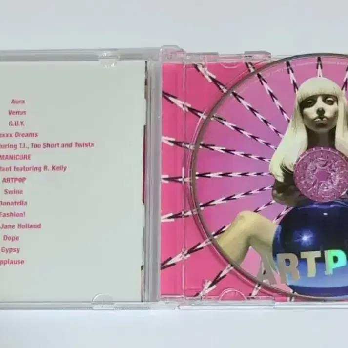 레이디 가가 Artpop 앨범 시디 CD