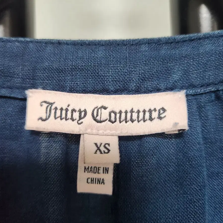 XS/55 쥬시꾸뛰르 Juicy Couture 린넨 점프수트