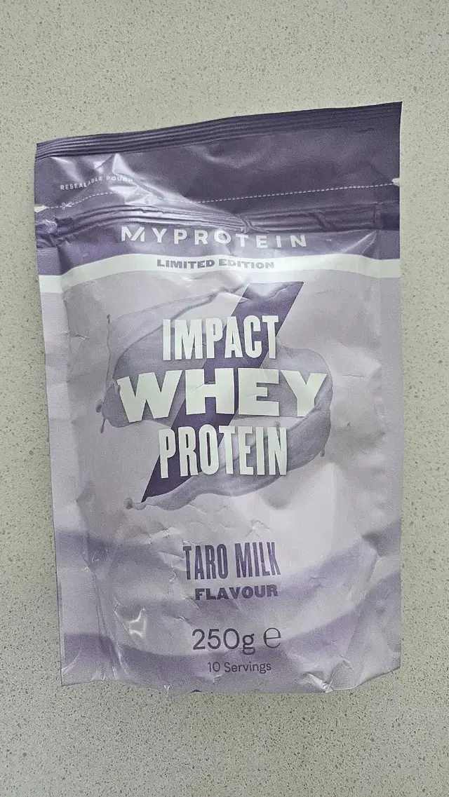 마이프로틴 impact whey protein 타로 밀크 250g