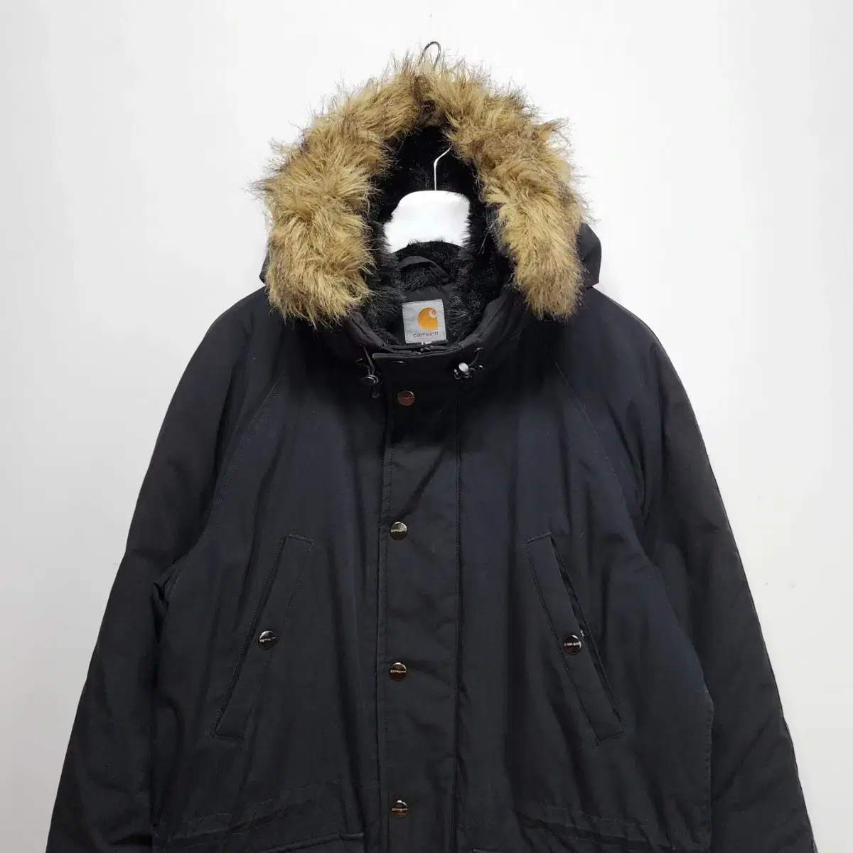 칼하트 CARHARTT 트래커 파카 패딩 점퍼 블랙 M