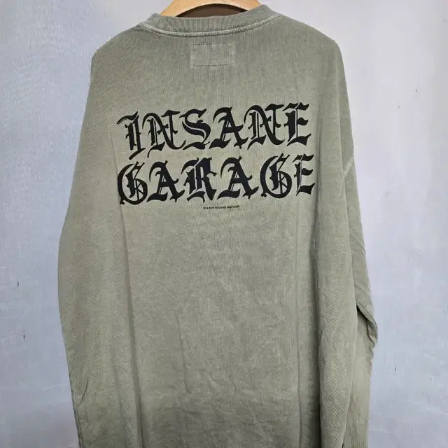 INSANE GARAGE 긴팔 빈티지 티셔츠 3사이즈