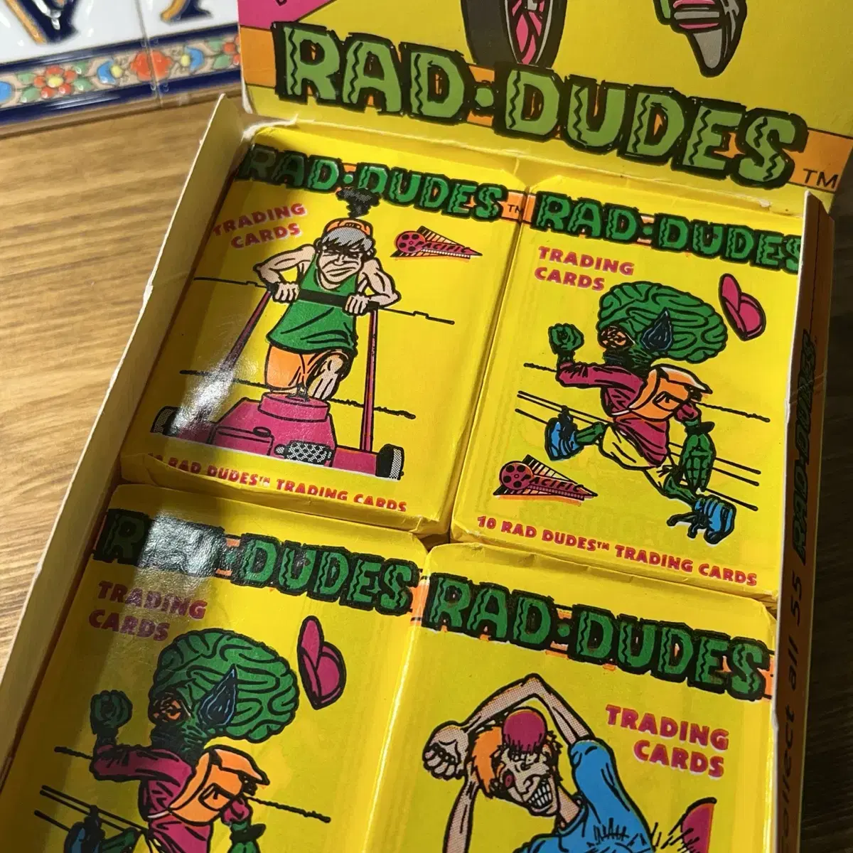 Rad Dudes Trading Cards, 1990