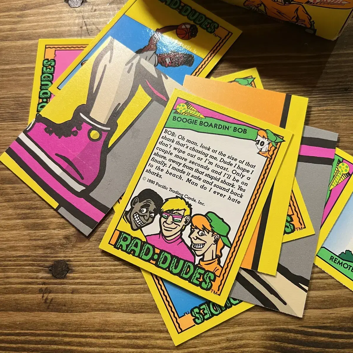 Rad Dudes Trading Cards, 1990