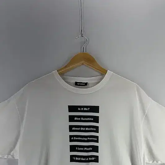 RafSimons 라프시몬스 남성 반팔 티셔츠 M/빈티지홍