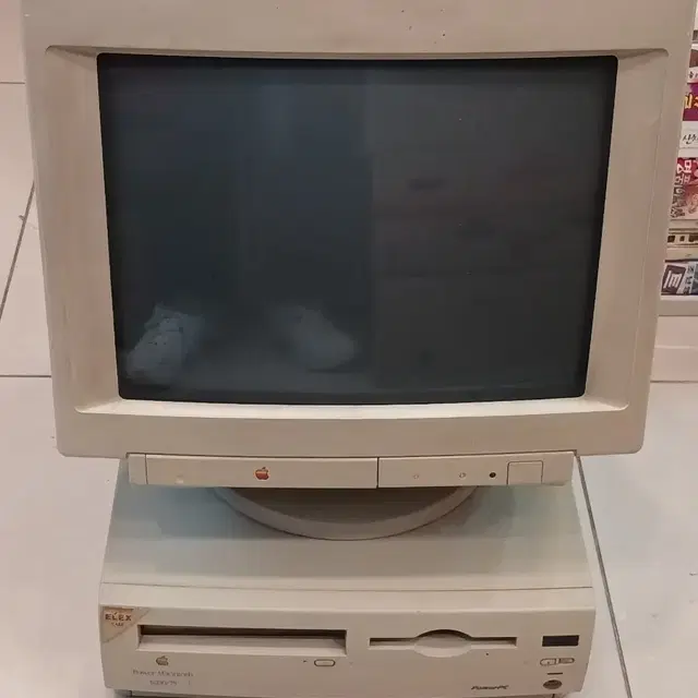 애플 파워맥 Power Macintosh 6200/75+멀티플스캔 15