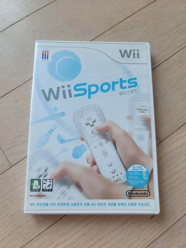 닌텐도 정발 한글판 wii 스포츠(택포)