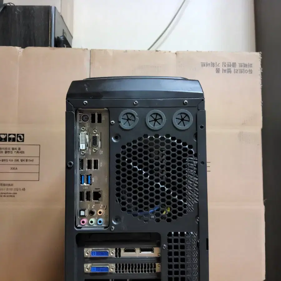 (25) 사무용 컴퓨터 CPU i7 3770 램16GB  (모니터 앰프