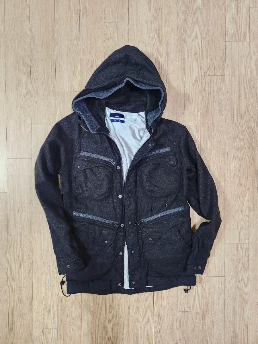 Melting Japan Utility Pocket Big Hooded Jacket