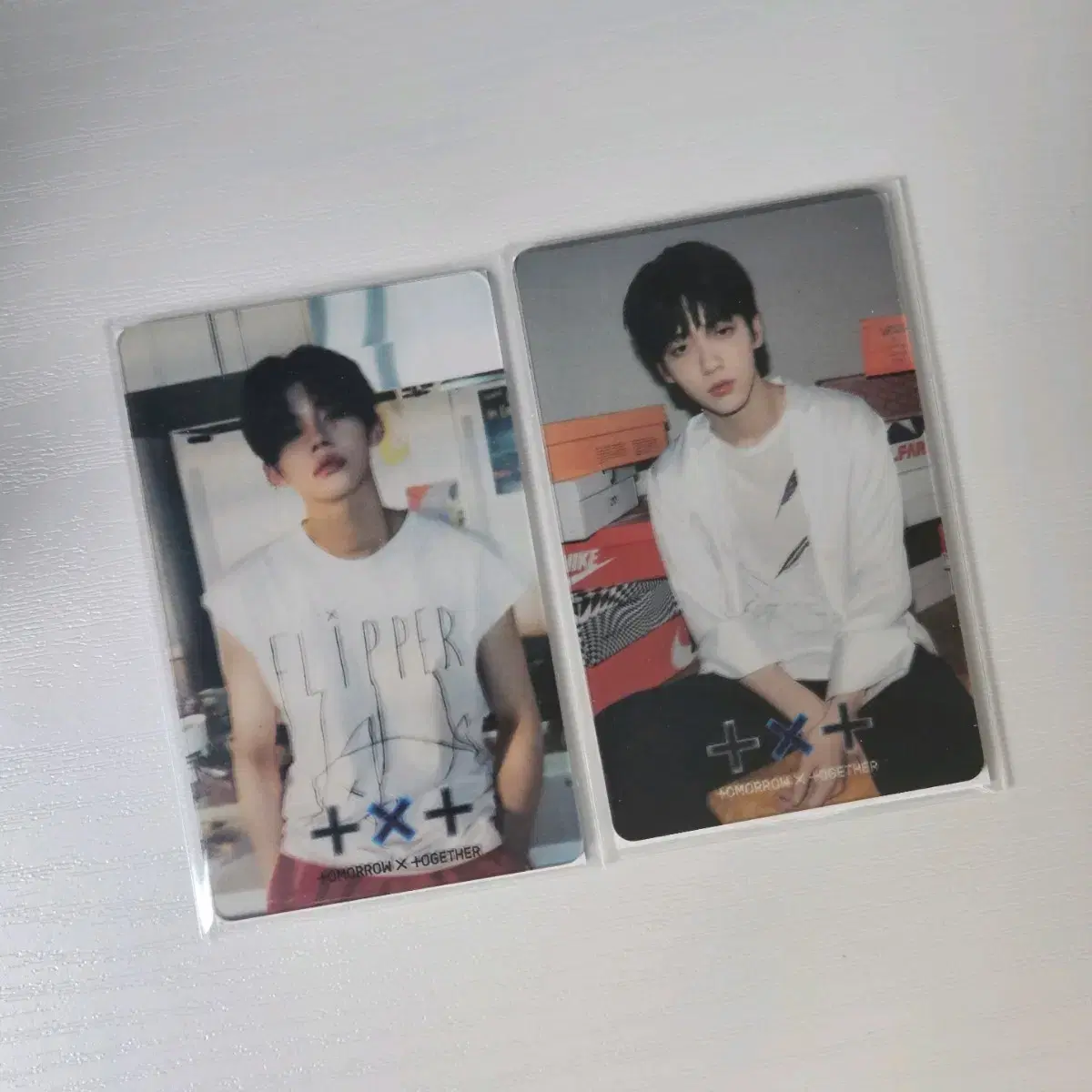 TXT Freeze yeonjun soobin powerstation ld ClearPhotoCard