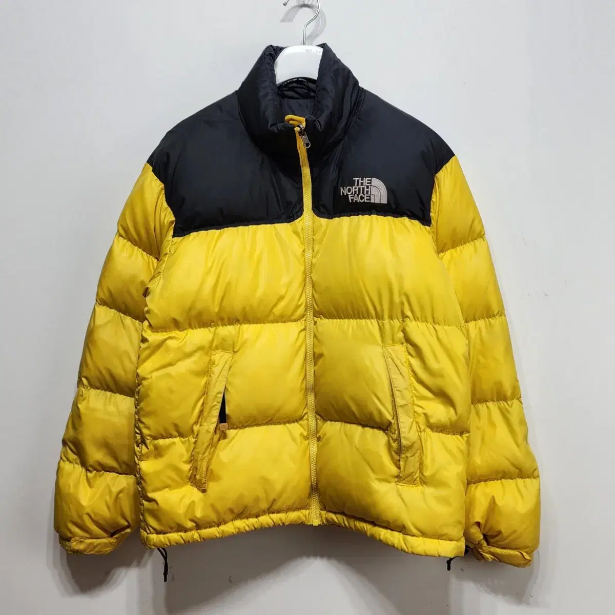 노스페이스 THE NORTH FACE 700눕시 패딩점퍼 자켓 옐로우 S