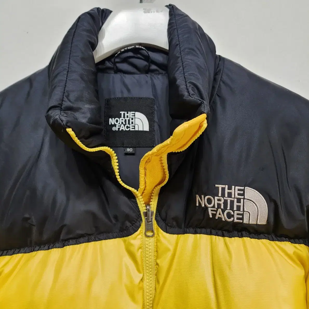 노스페이스 THE NORTH FACE 700눕시 패딩점퍼 자켓 옐로우 S