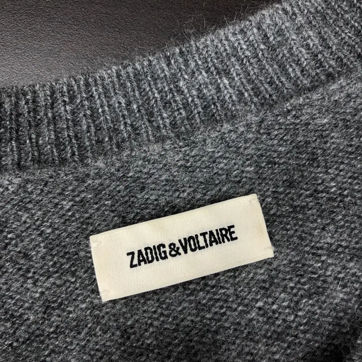 [ ZADIG&VOLTAIRE ] 쟈딕앤볼테르 옴므 캐시미어 니트