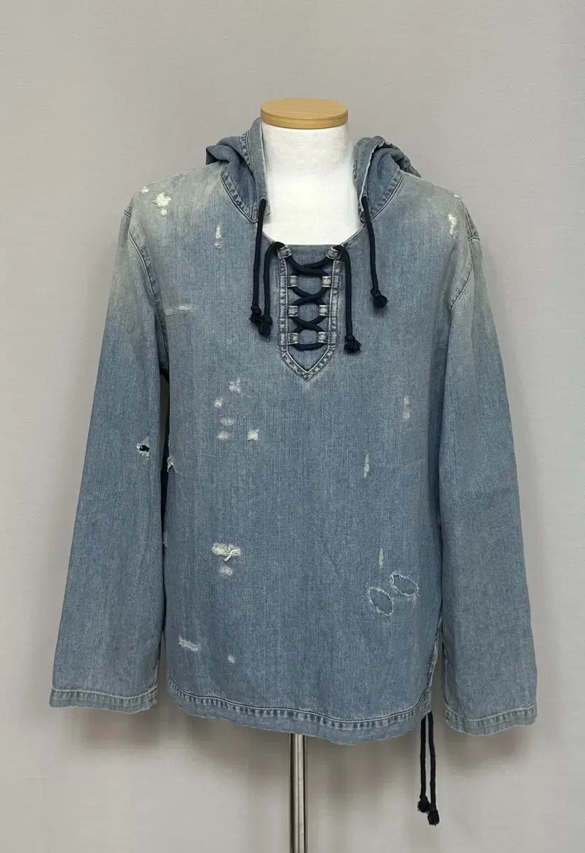 Saint Laurent Denim Hoodie (95)