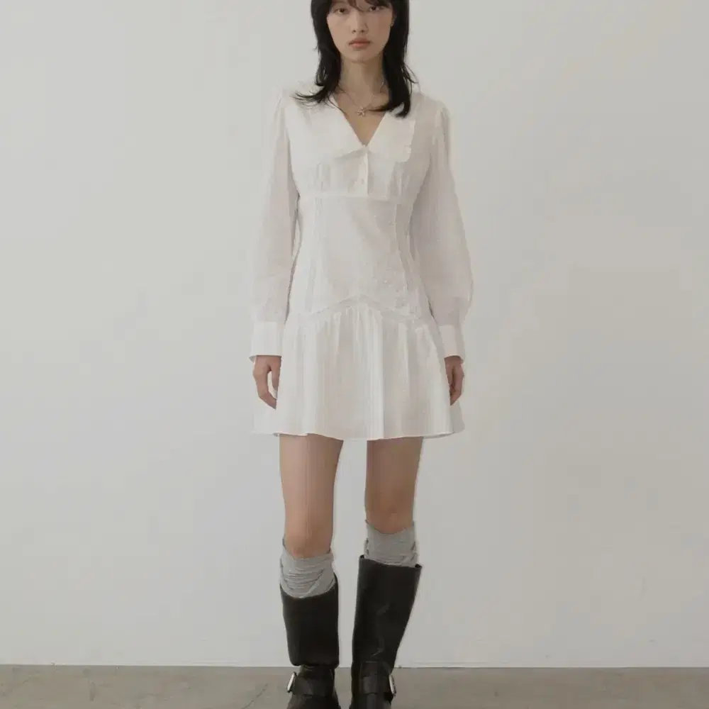 Lotsyou 라츠유원피스 Barrymore Dress White