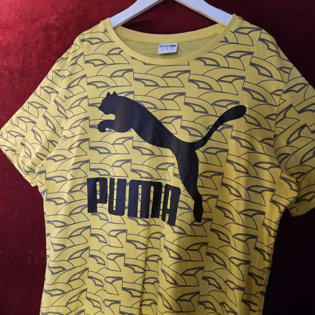 PUMA 푸마 레트로 그레픽 티셔츠 M사이즈(95-100)