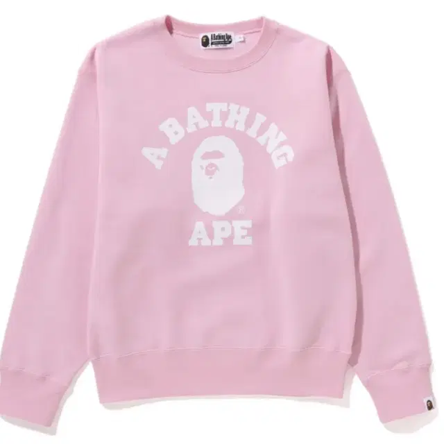 베이프 Bape 신상 컬리지 맨투맨 M