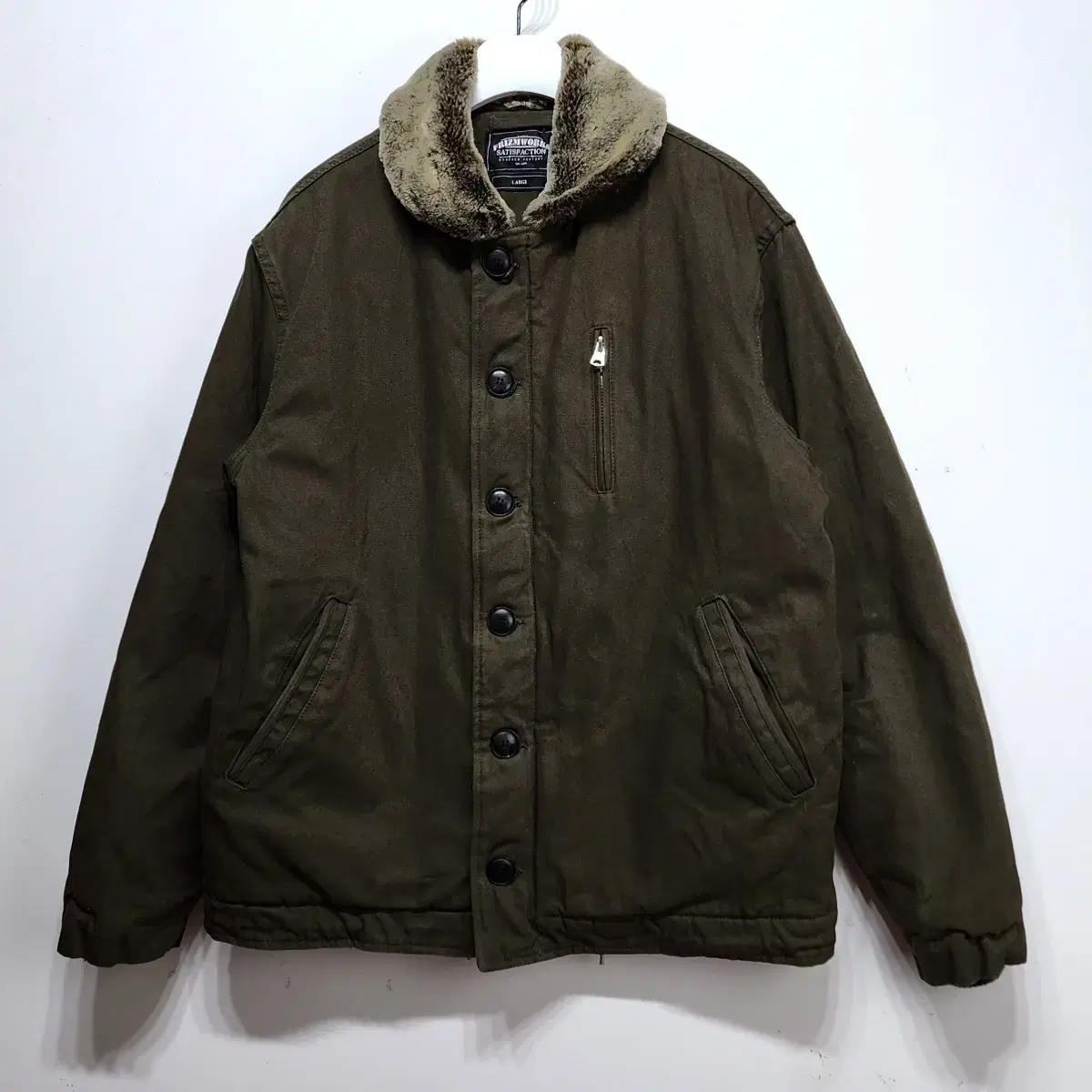 FRIZMWORKS Synthetic N-1 Deck Jacket KhakiL