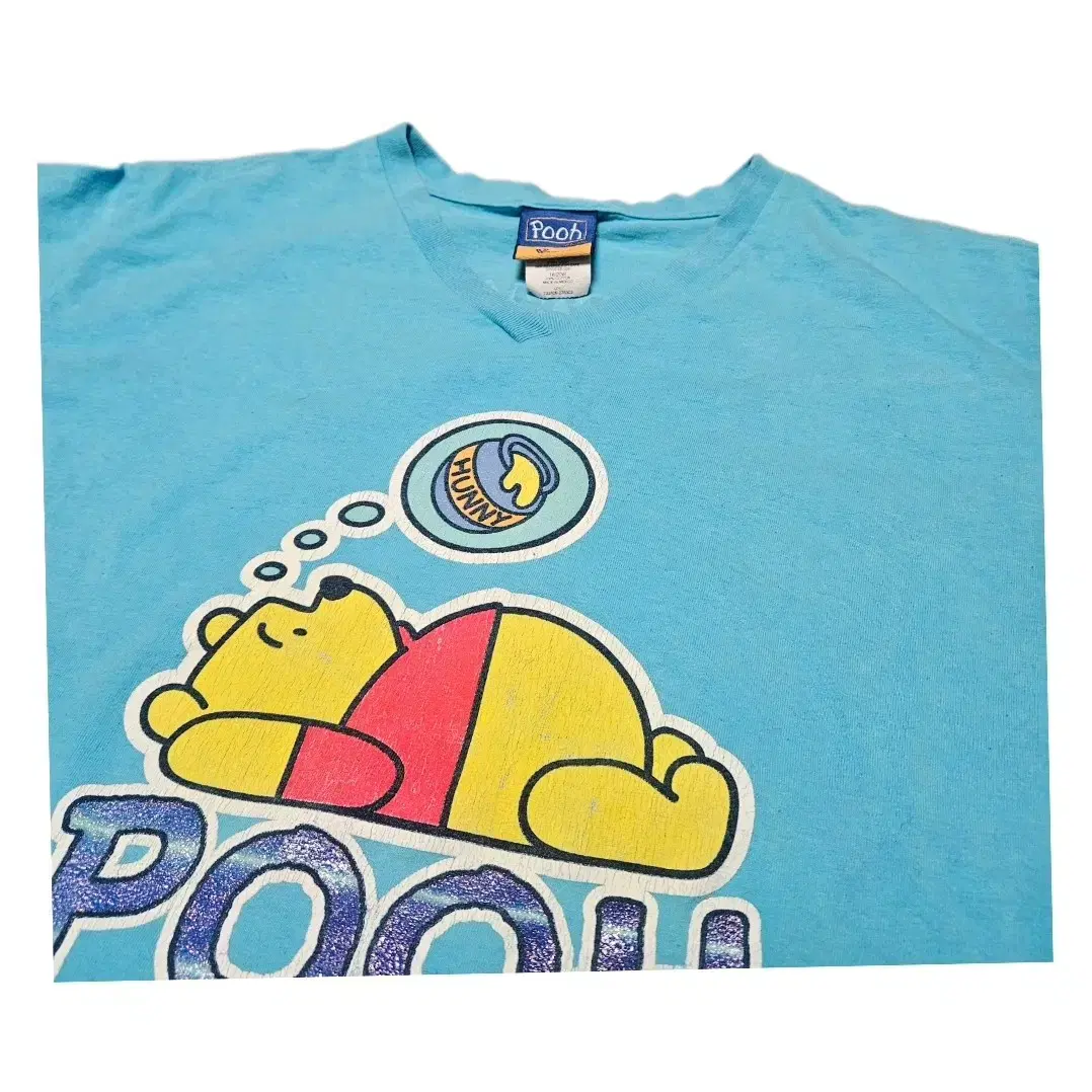 90's 빈티지 winne the pooh 티셔츠