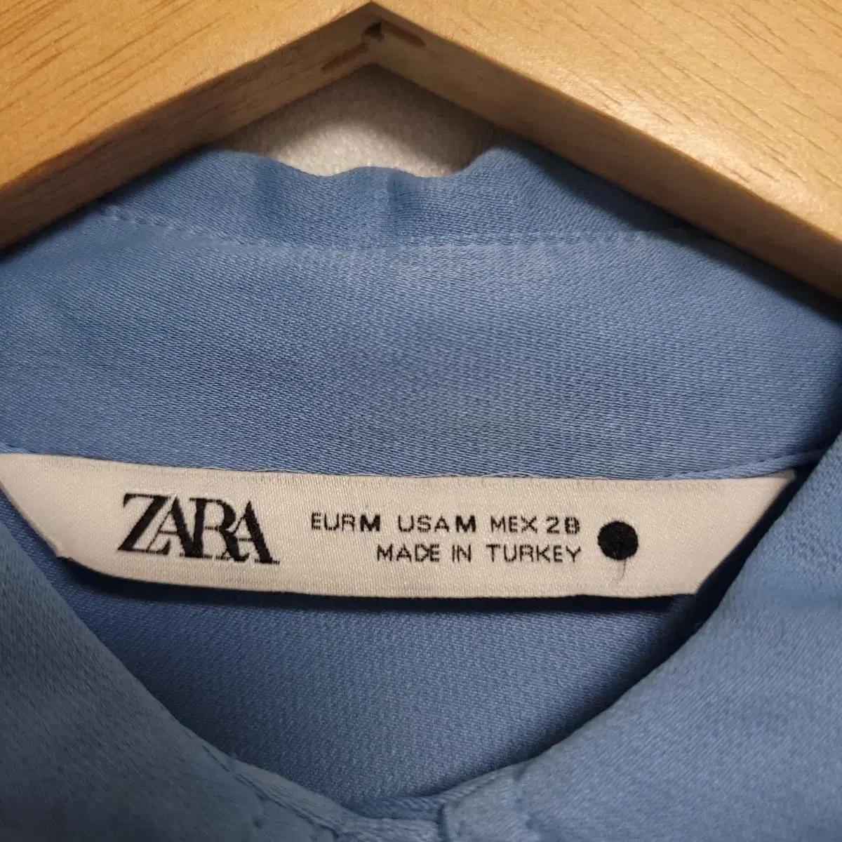 (M) ZARA 자라 비스코스 여성 남방 블라우스 셔츠