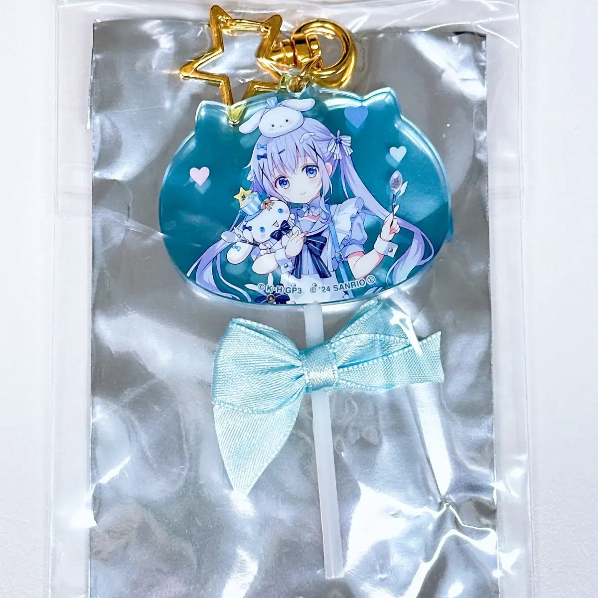 [Spell Rabbit] Kahuu Chino San Rio acrylic Candy keychain (spell is rabbit)