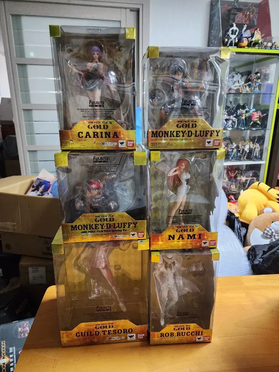 Atsuzero Goldfilm ONEPIECE figure set clearance unsealed (discount)