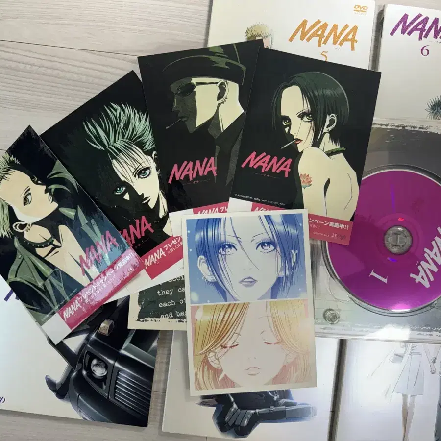 야자와아이 NANA DVD 1,5,6,7,13