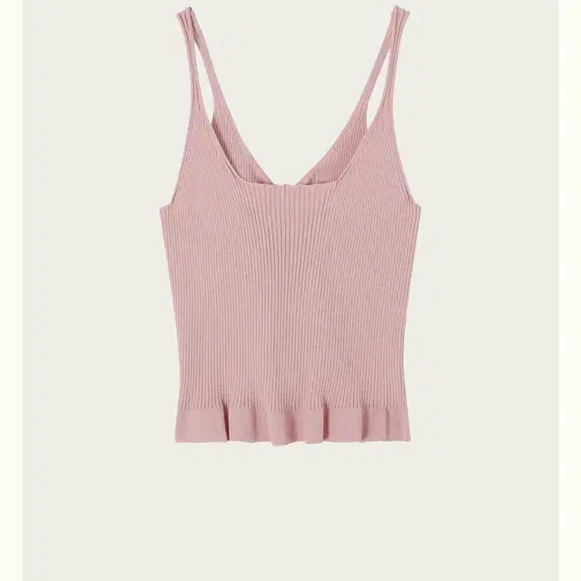 Pony Sleeveness Top - Pink