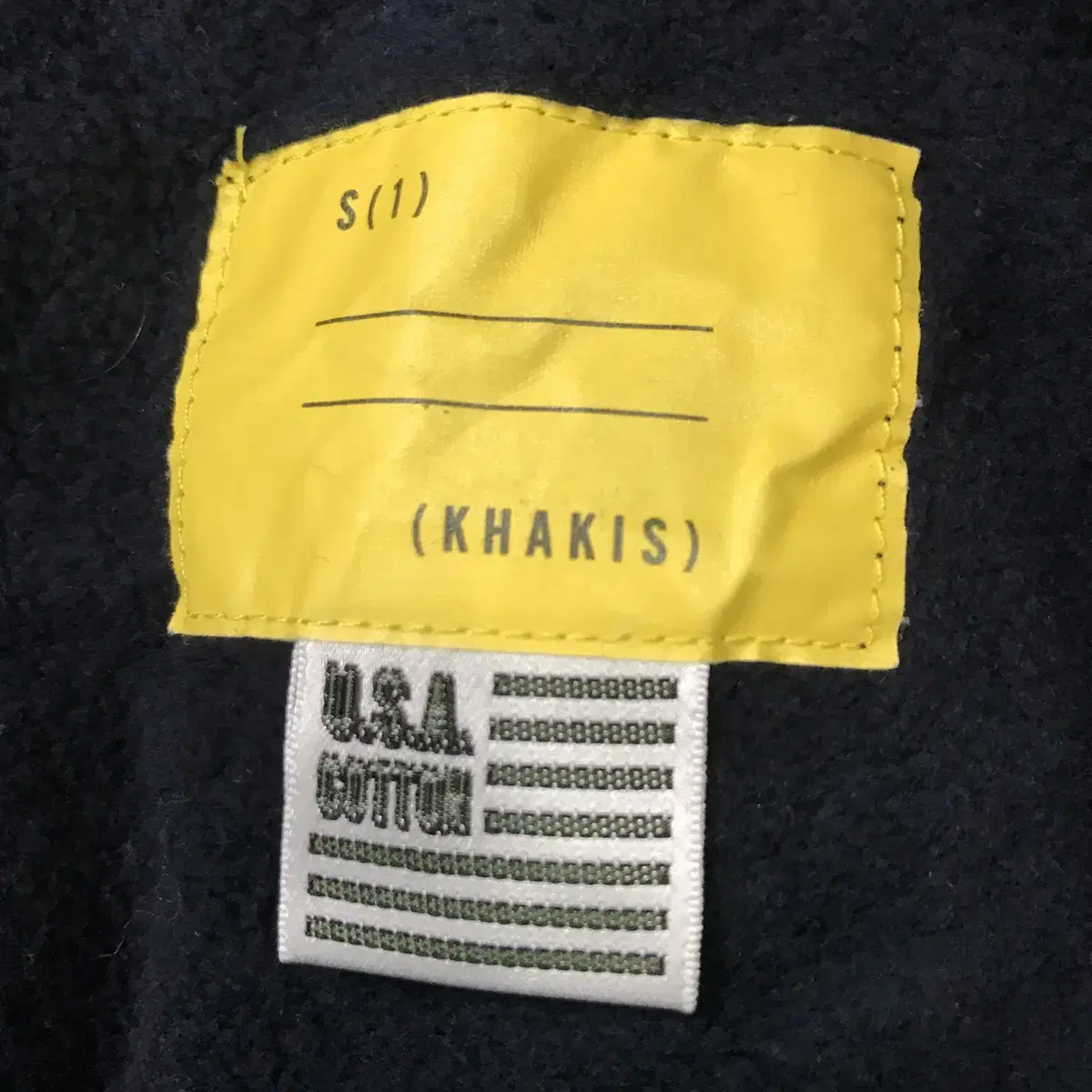 KHAKIS 카키스 USA헤비코튼 스웻반바지 [S]