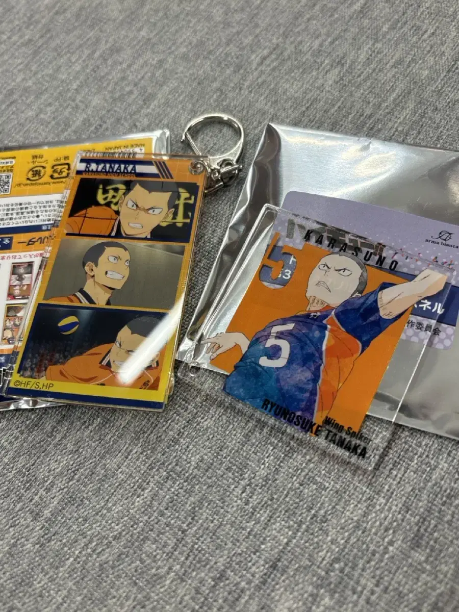 Haikyuu Tanaka acrylic keyring / acrylic stand Sells