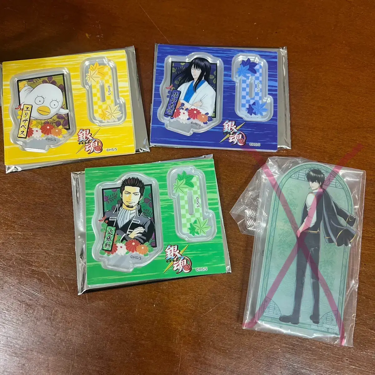 Gintama Zhong Shop Figure Acrylic & Hijikata E-phase bulk Sells