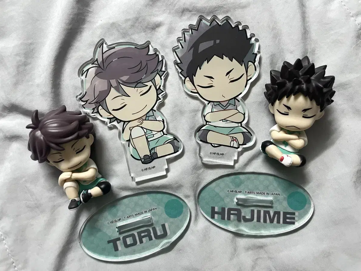 Haikyuu Oikawa Iwaizumi Shoulder Kung acrylic Minifigures