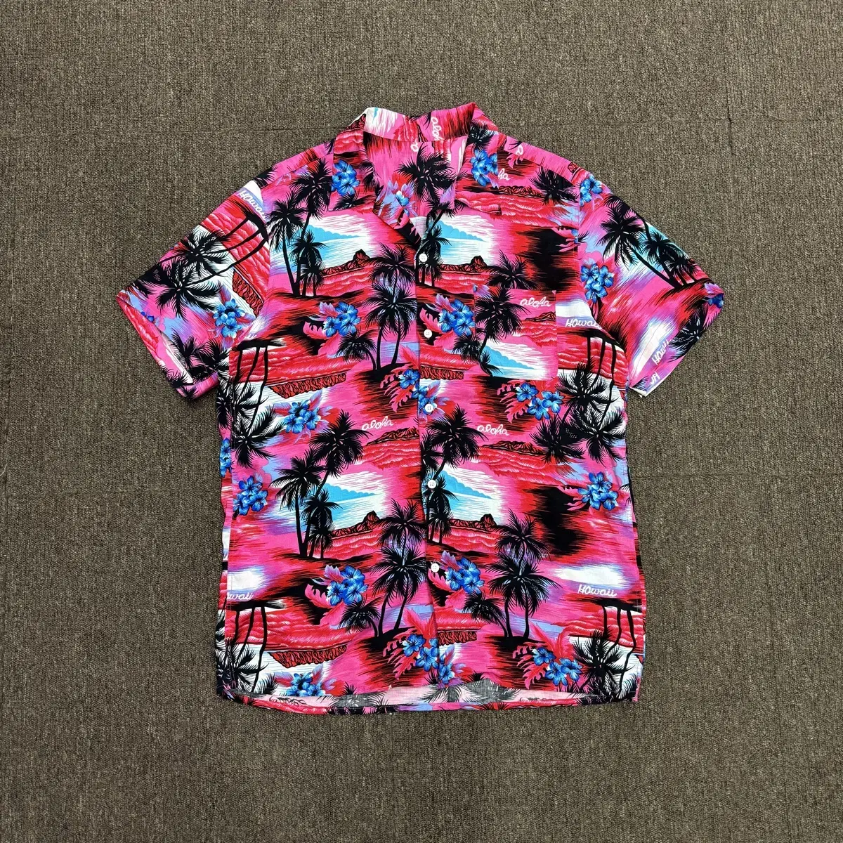 [L] Aloha Rayon Hawaiian Shirt