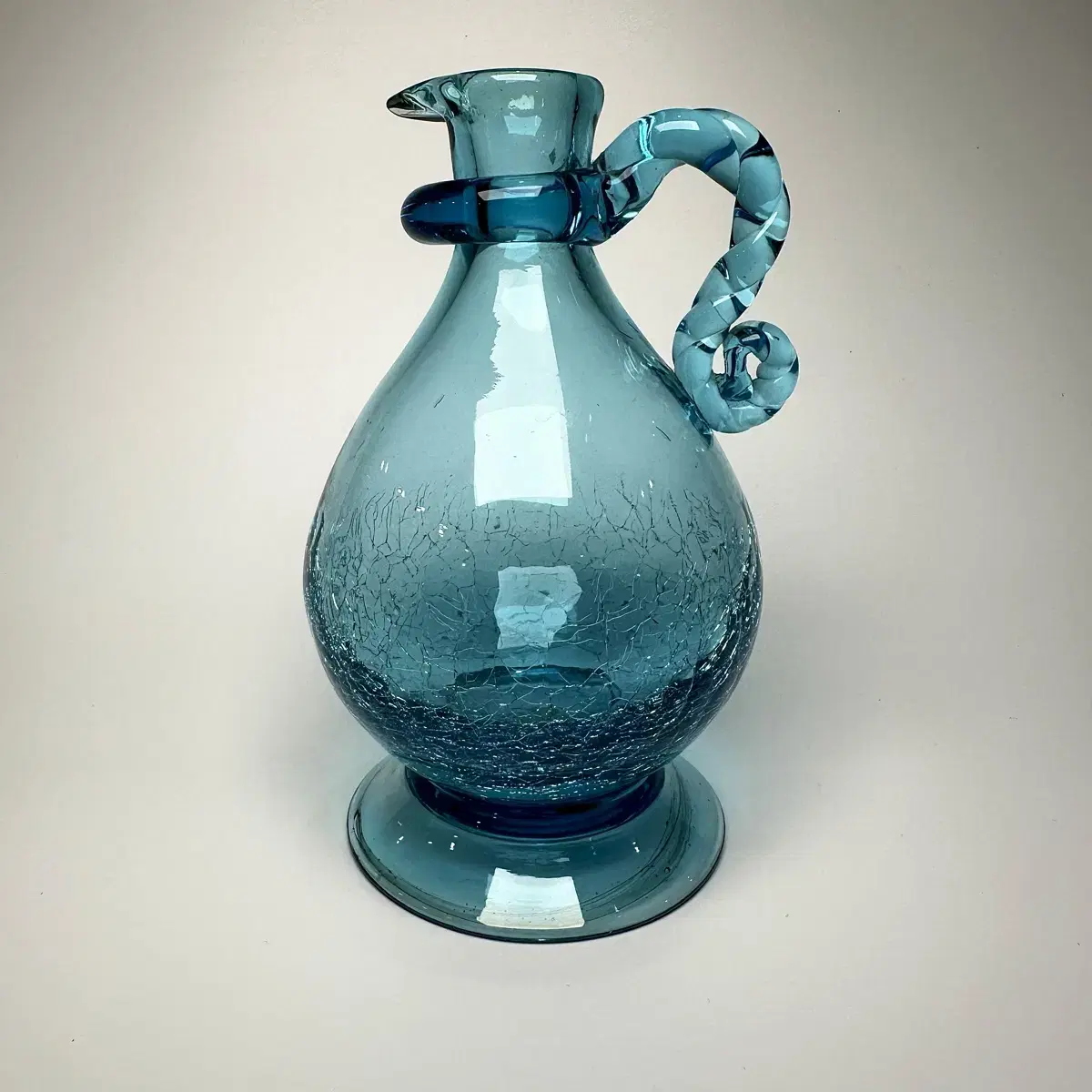 [화병]jp vintage art glass(blue)