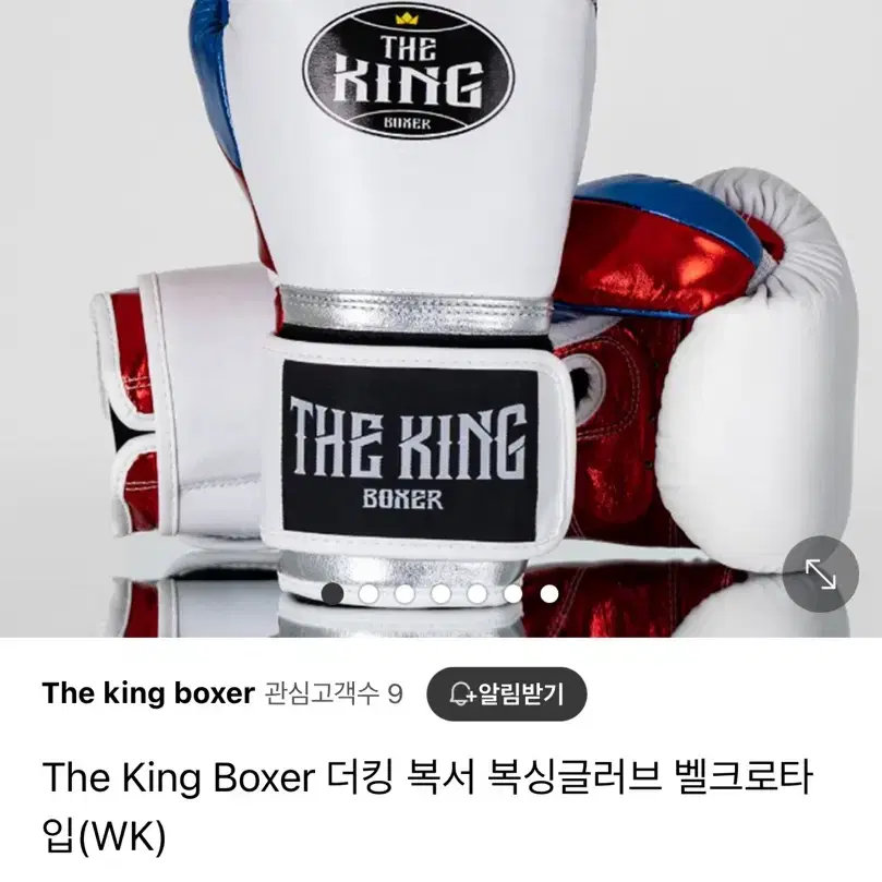 The King Boxer 프로 글러브