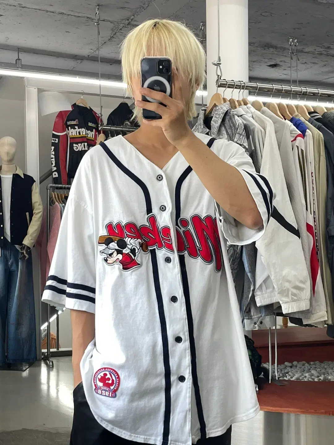 Disney Mickey Mouse Baseball Cotton Jersey