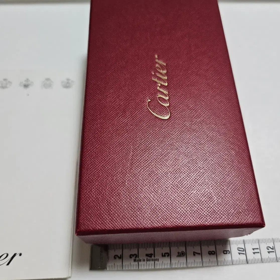 정품 까르띠에 Cartier 케이스와 정품 인보이스카드 케이스