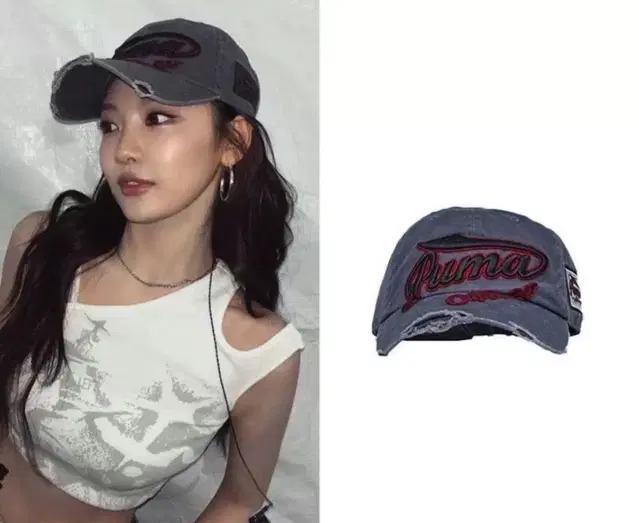 닝닝볼캡 puma x ottolinger BB cap Black 닝닝모자