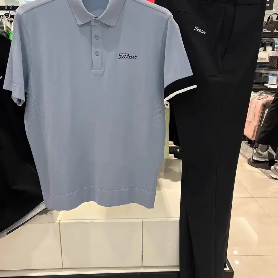 타이틀리스트 Titleist 남성 폴로 반팔 셔츠 3칼라