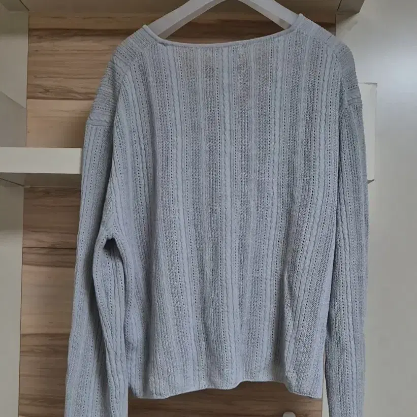 비뮤즈 릴리 니트 Lily Knit_Fog Blue