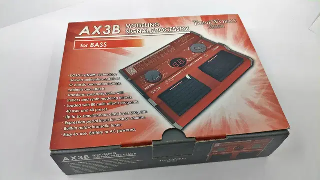 KORG AX3B :: 베이스용 멀티이펙터 중고