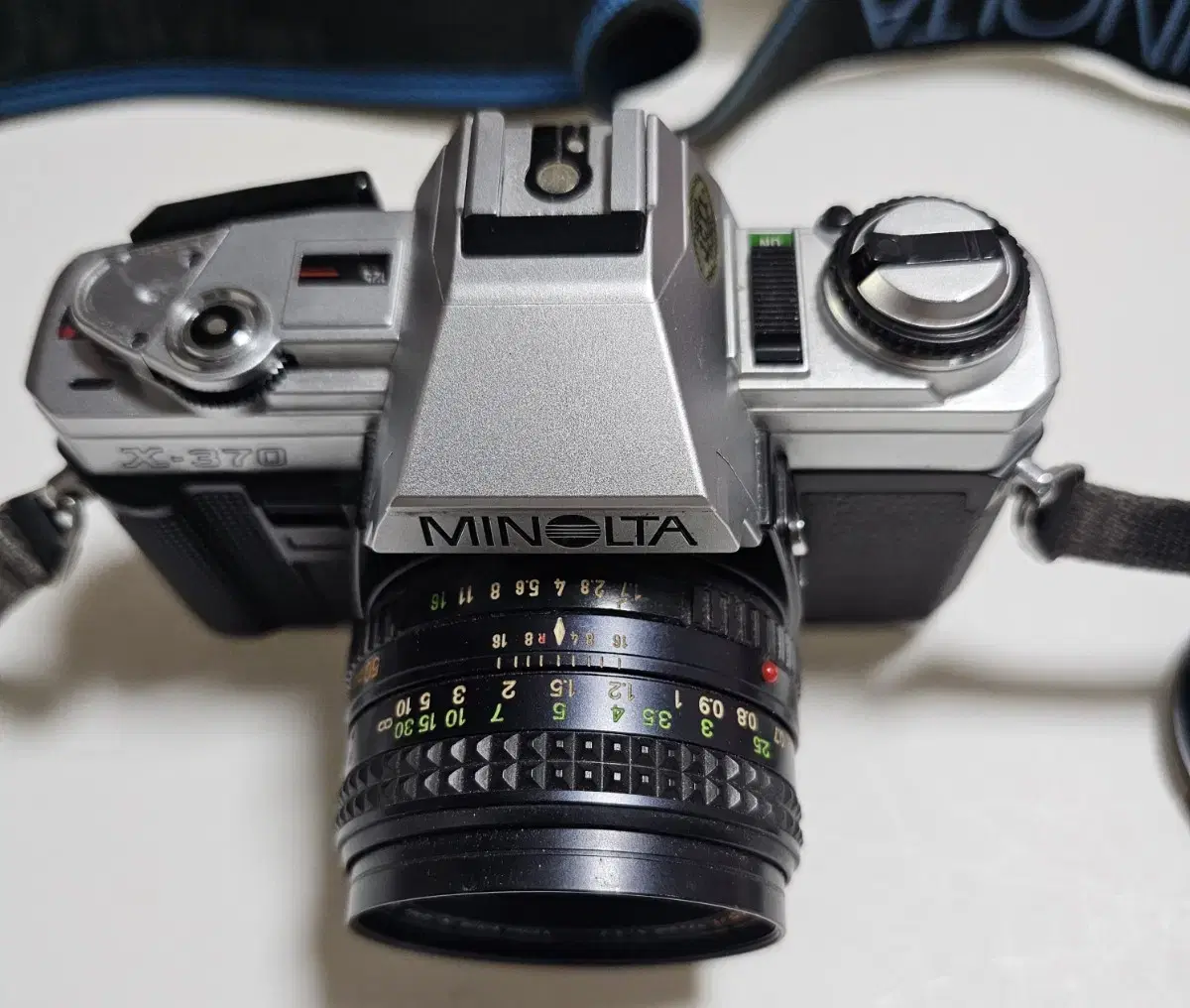 특A급 필름카메라 미놀타 minolta X-370바디와 1.7렌즈