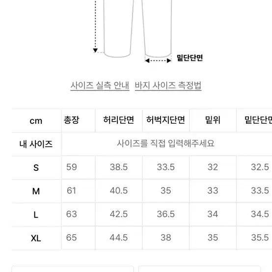 밀로 아카이브 버뮤다 M사이즈