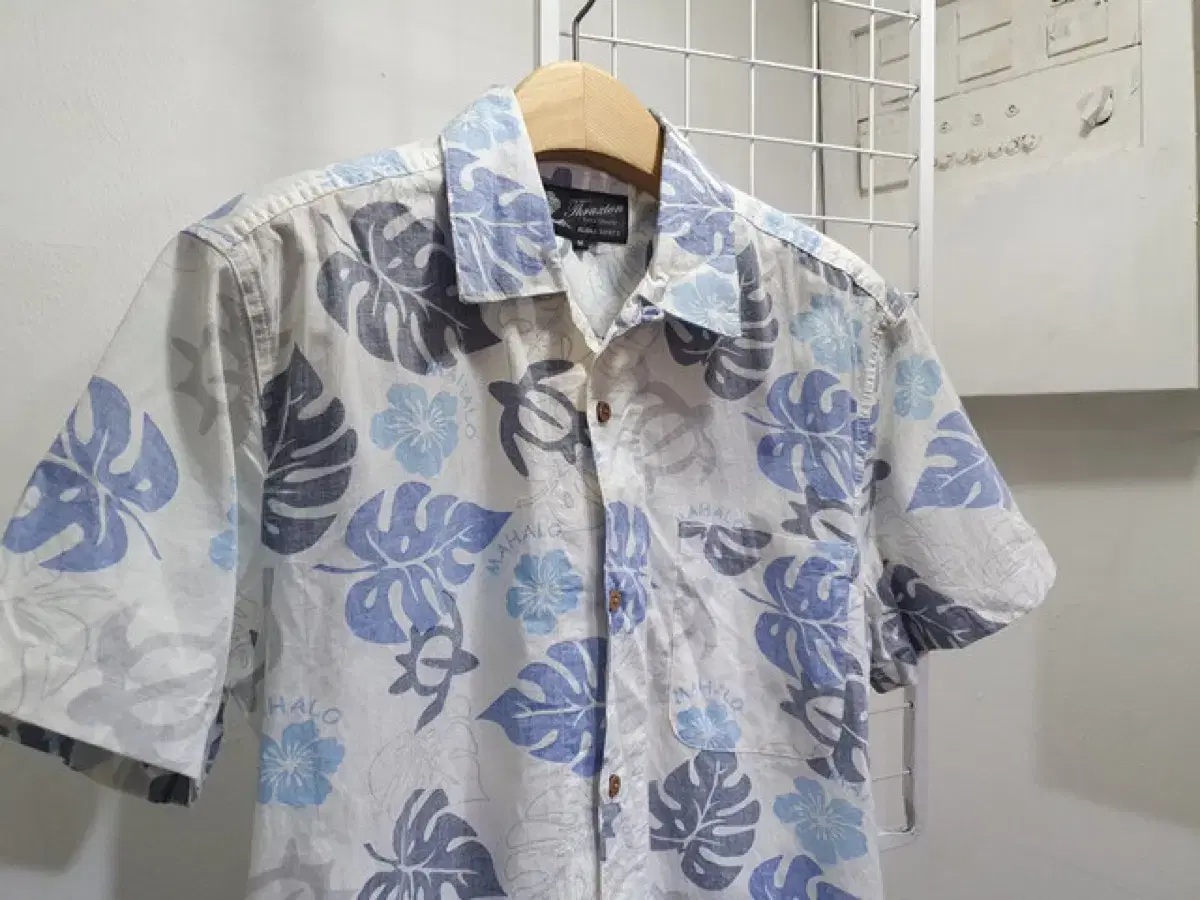 Hawaiian Short Sleeve Shirt (MAN M~L)#243