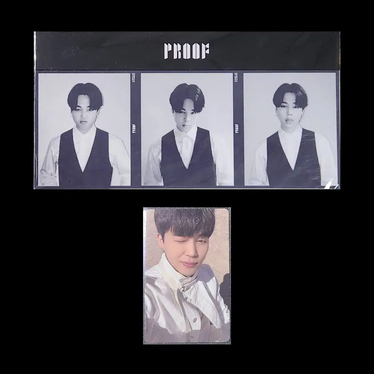 Proof bts jimin photocard Film